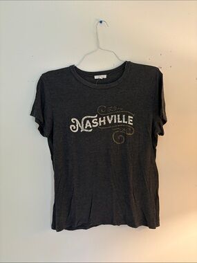 Nashville Graphic Tee - Charcoal Gray